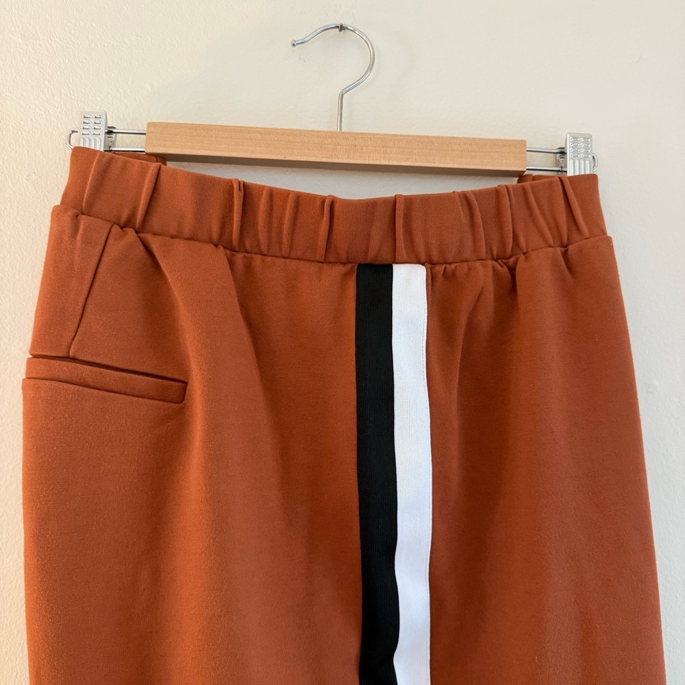 Universal Standard, lovely pants with side stripe.  Size M - Picture 2 of 5